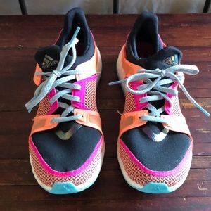 adidas Women's Multicolor Sneakers - Black, Pink, Orange, Blue